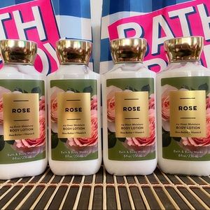 4-Bath&body Works Rose body lotion